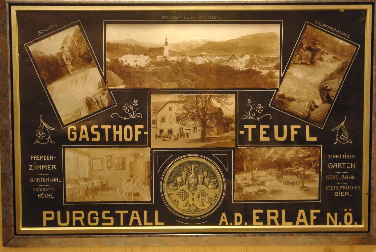 Gasthof Teufl Purgstall an der Erlauf Esterno foto